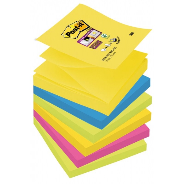 POST-IT® Haftzettel Z-NOTES, 76 x 76 mm, Rio de Janeiro