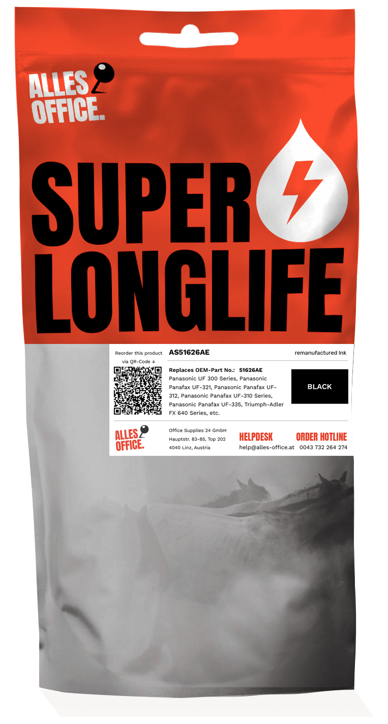 Superlonglife HP 51626AE / 26 Tinte schwarz