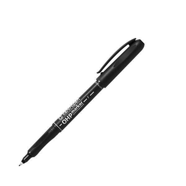 CENTROPEN MARKER OHP PERMANENT 2634 S, 2636 F, 2637 M, 0,6 mm, schwarz