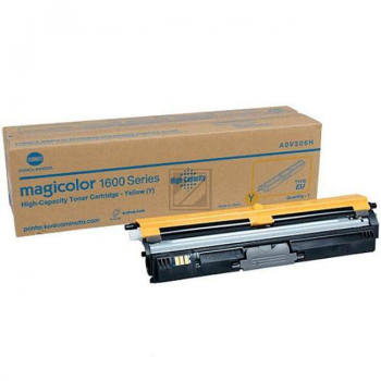 Original Konica Minolta A0V306H Toner gelb