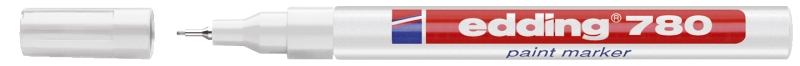 Lackmarker  weiß EDDING 780-049   0,8mm