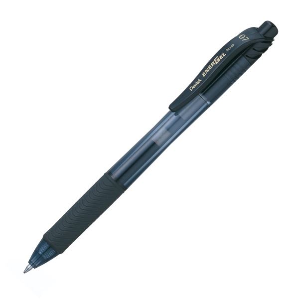 Pentel BL107-A Gelstift Ausziehbarer Gelschreiber Schwarz 1 Stück(e)