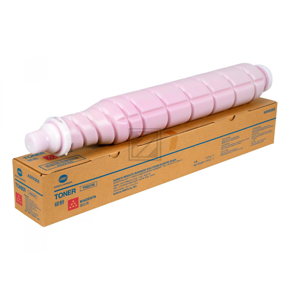Original Konica Minolta A3VX352 / TN-621M Toner magenta