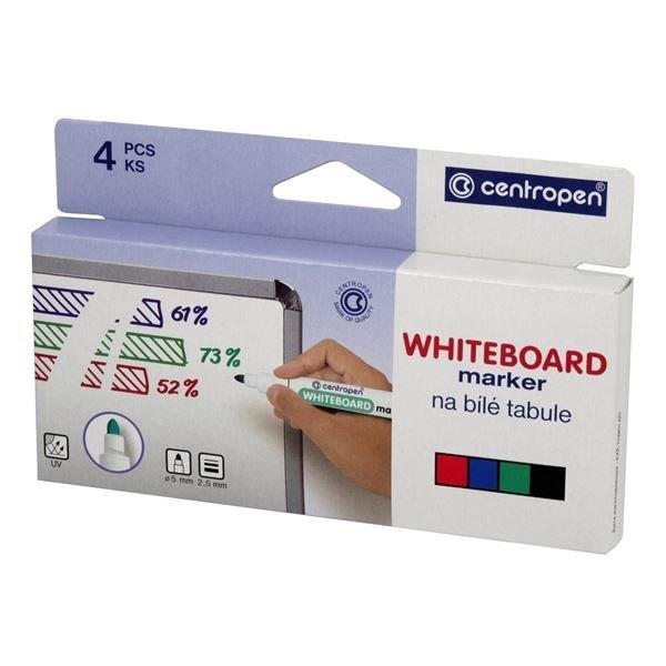 Whiteboardmarker CENTROPEN WBM 8559 Kugelspitze 2,5 mm sortiert