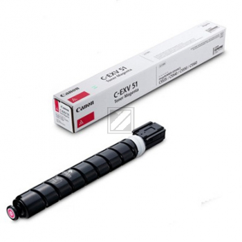 Original Canon 0483C002 / C-EXV51M Toner magenta