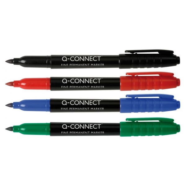 CD-Marker permanent blau Q-CONNECT KF02301 1mm  F