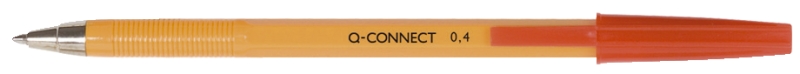 Kugelstift Einweg rot Q-CONNECT KF34048   F