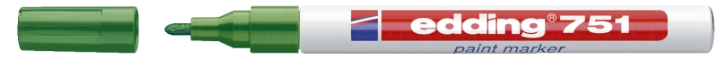Lackmarker  grün EDDING 751-004   1-2mm