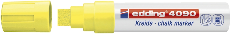 Kreidemarker  neongelb EDDING 4090-065