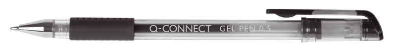 Gelroller Gel Pen schwarz Q-CONNECT KF21716 0,35mm