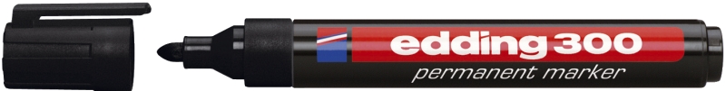 Permanentmarker  schwarz EDDING 300-001   M