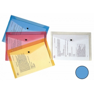 Aktentasche A4quer blau transparent Q-CONNECT KF03596
