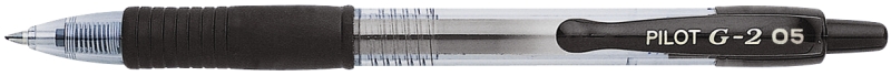 Gelschreiber G-2 05 EF schwarz PILOT BL-G2-5-B 2615001