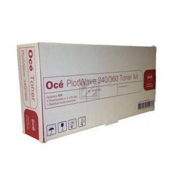 Original Oce 1070011810 Toner schwarz - 2 Stück