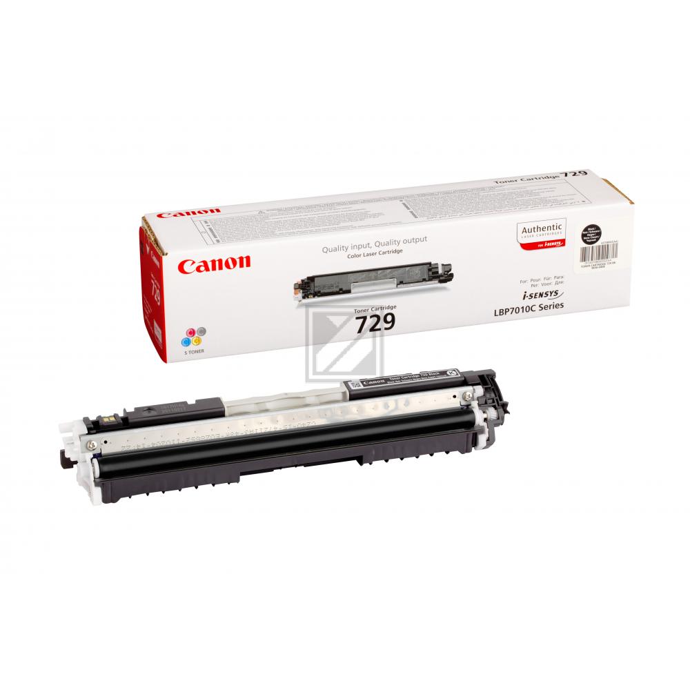 Original Canon 4370B002 / 729BK Toner schwarz