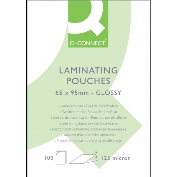 Laminierhülle 2x125my A4 100 Stück Q-CONNECT KF24055 5328501 matt