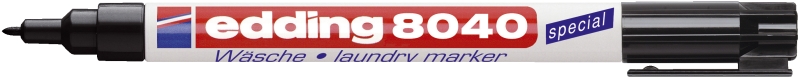Wäschemarker  1mm schwarz EDDING 8040-001