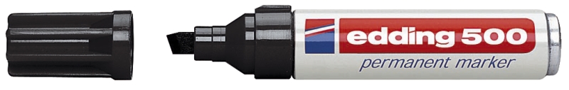 Permanentmarker  schwarz EDDING 500-001   M