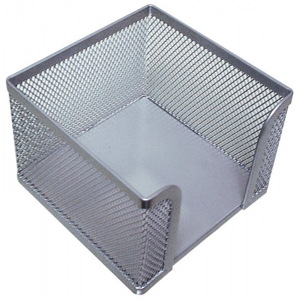 Zettelbox Metall silber Q-CONNECT KF00881