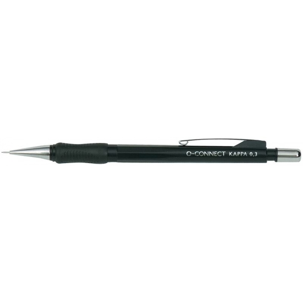 Druckbleistift Kappa schwarz Q-CONNECT KF00391   0,3 mm