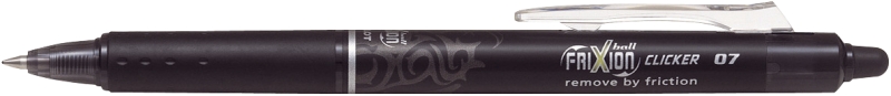 Tintenroller Frixion Clicker sw PILOT BLRT-FR7-B 2270001