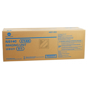 Original Konica Minolta A85Y-0KD / IU-214C Toner cyan