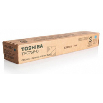 Original Toshiba 6AK00000251 / T-FC75EC Toner cyan