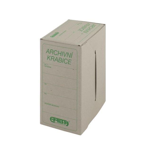 Archivschachtel A4 natur 35 x 26 x 11 cm