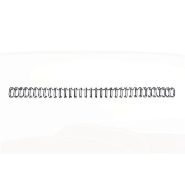 GBC WireBind Drahtbinderücken, schwarz, 95mm (100)
