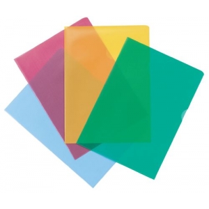 Aktenhülle A4 100ST transp Q-CONNECT KF00310 120my