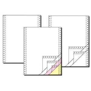 Endlospapier 25cm 60g 1+2 1000 Blatt