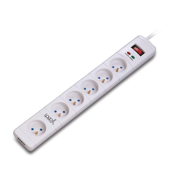 APC PMH63VT-FR Spannungsschutz Weiß 6 AC-Ausgänge 230 V 3 m