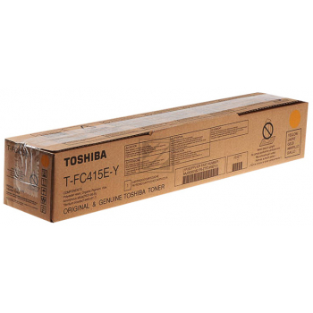 Original Toshiba 6AJ00000182 / T-FC 415 EY Toner Gelb
