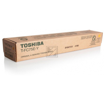 Original Toshiba 6AK00000254 / T-FC75EY Toner gelb