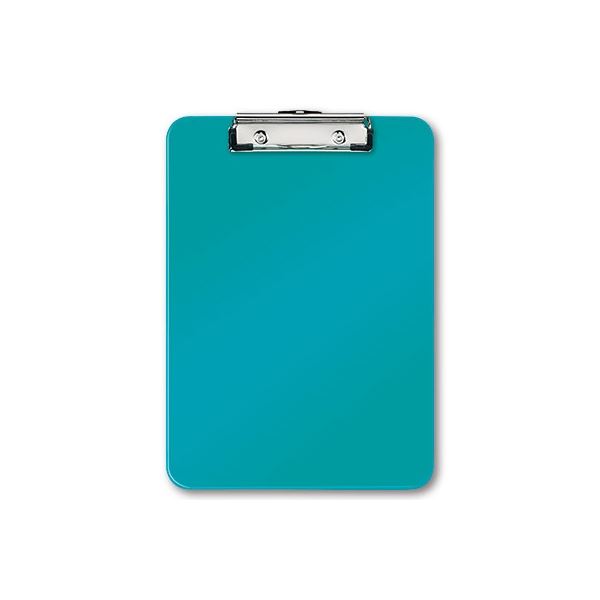 Leitz WOW Klemmbrett A4 Metall, Polystyrol Blau