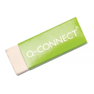 Plastikradierer  weiß Q-CONNECT KF00236 M100236