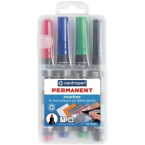 Permanentmarker CENTROPEN 8566, Strichstärke, 2,5 mm, sortiert