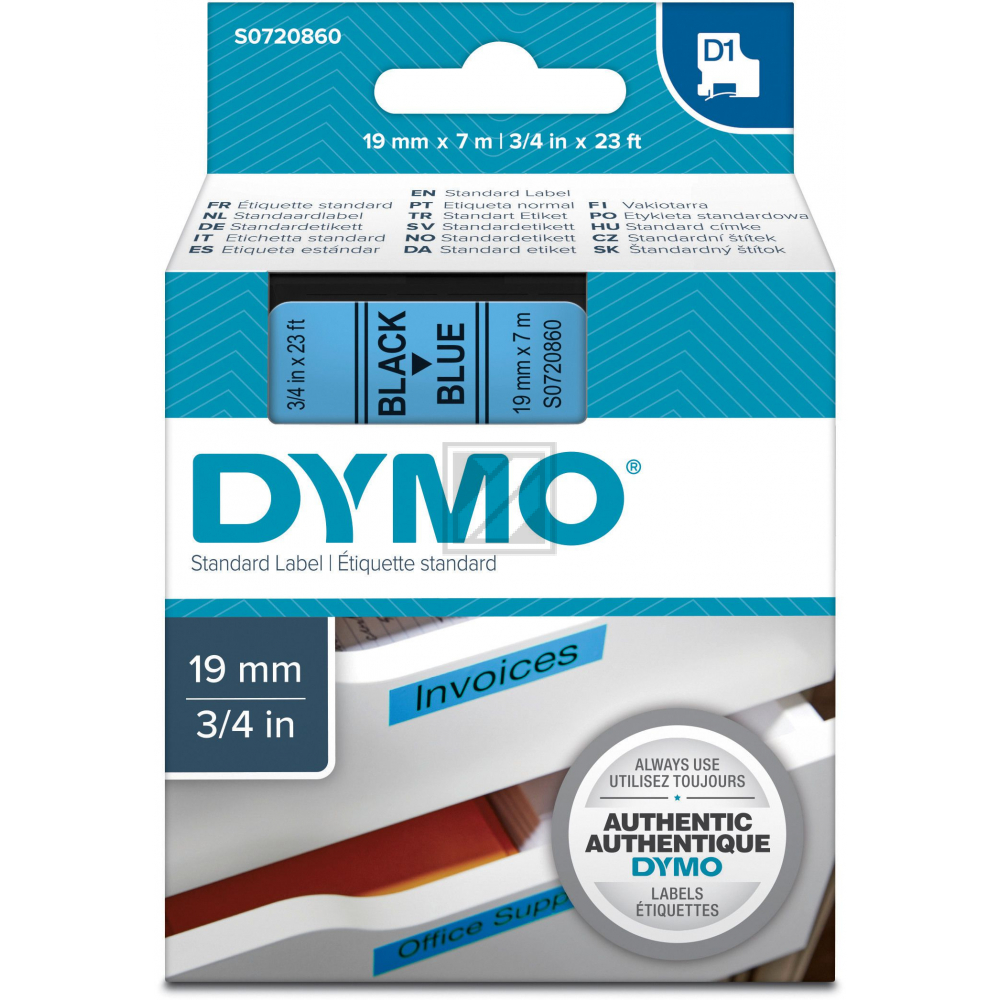 DYMO D1 Standard 19mm x 7m