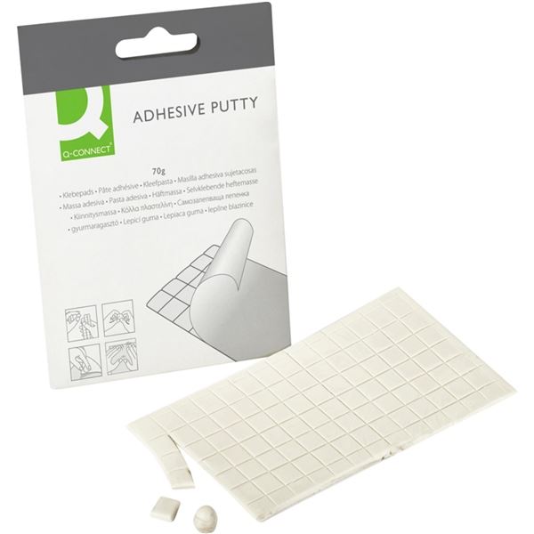 Q-CONNECT KF04590 Klebende Schutzfolie Weiß