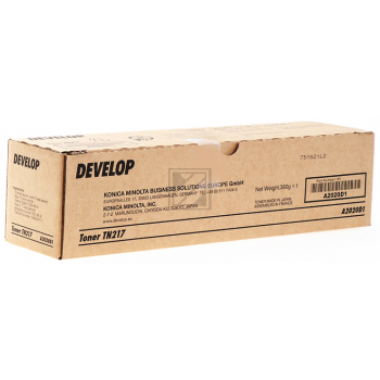 Original Develop A2020D1 / TN-217 Toner schwarz