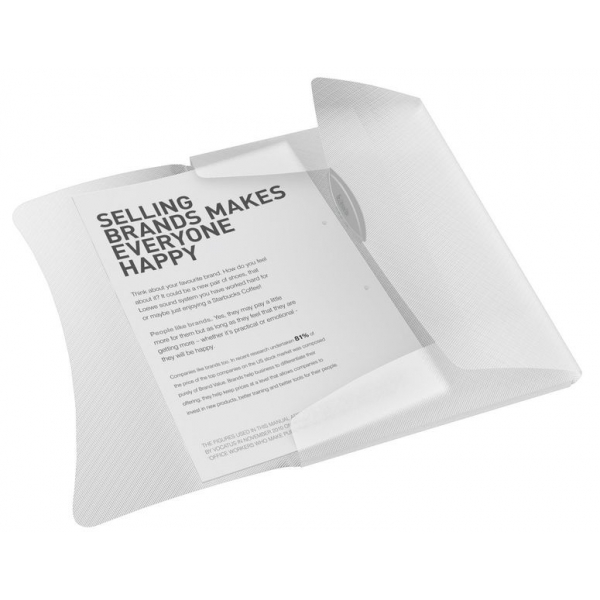 ESSELTE 624044 Polypropylene (PP) weiß Dokumentenmappe