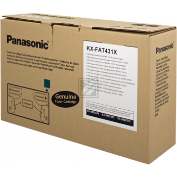 Original Panasonic KX-FAT431X Toner schwarz