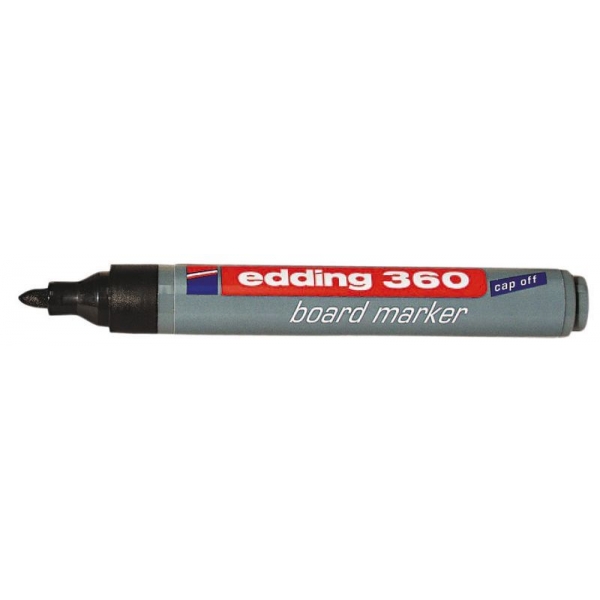 Boardmarker EDDING 360, 1,5-3 mm, schwarz
