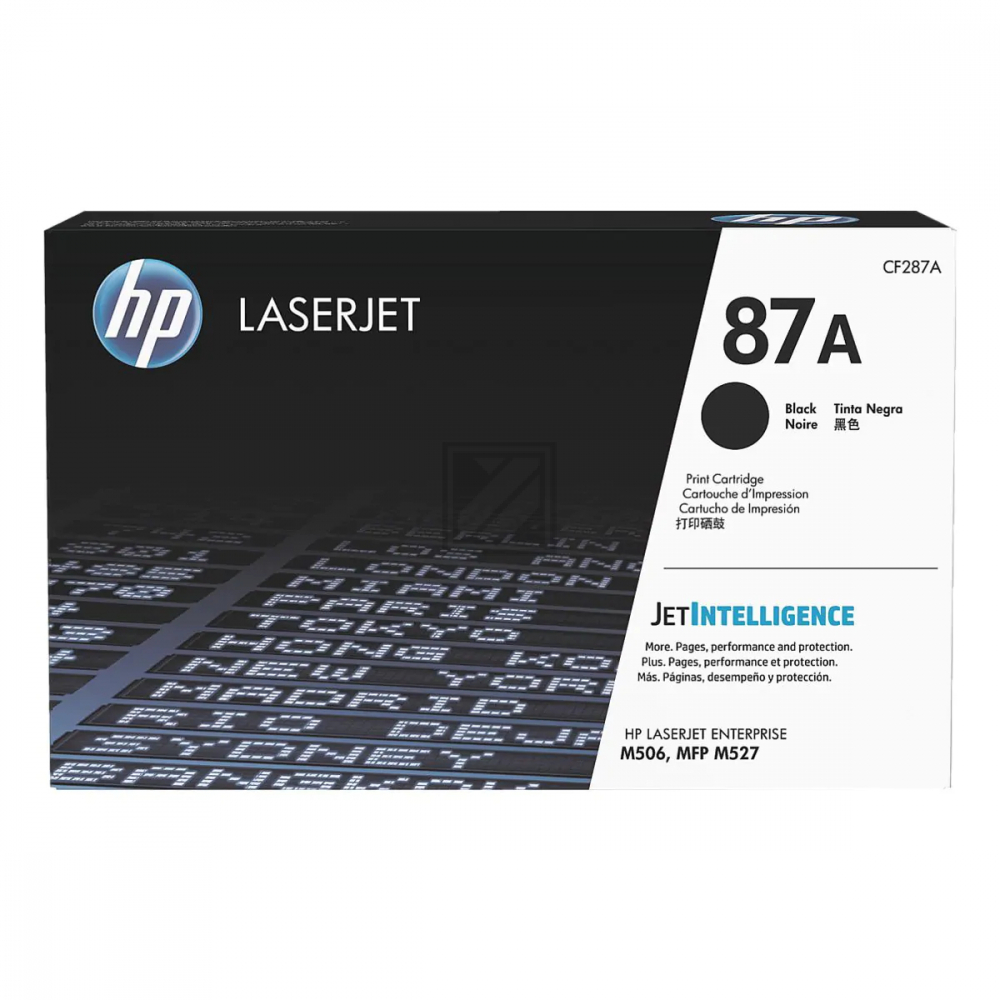 Original HP CF287A / 87A Toner schwarz