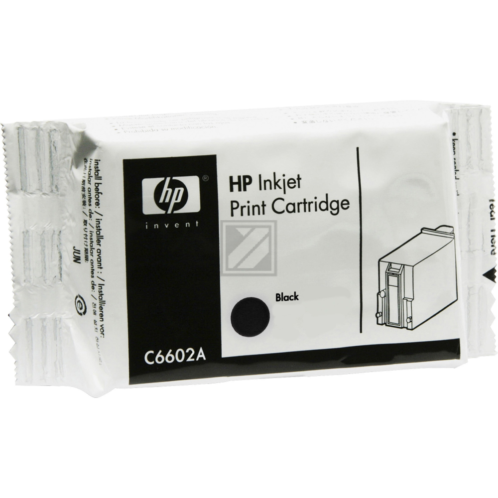 Original HP C6602A Tinte schwarz