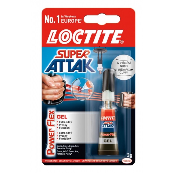 Super Klebstoff LOCTITE Super Attak Gel 3g
