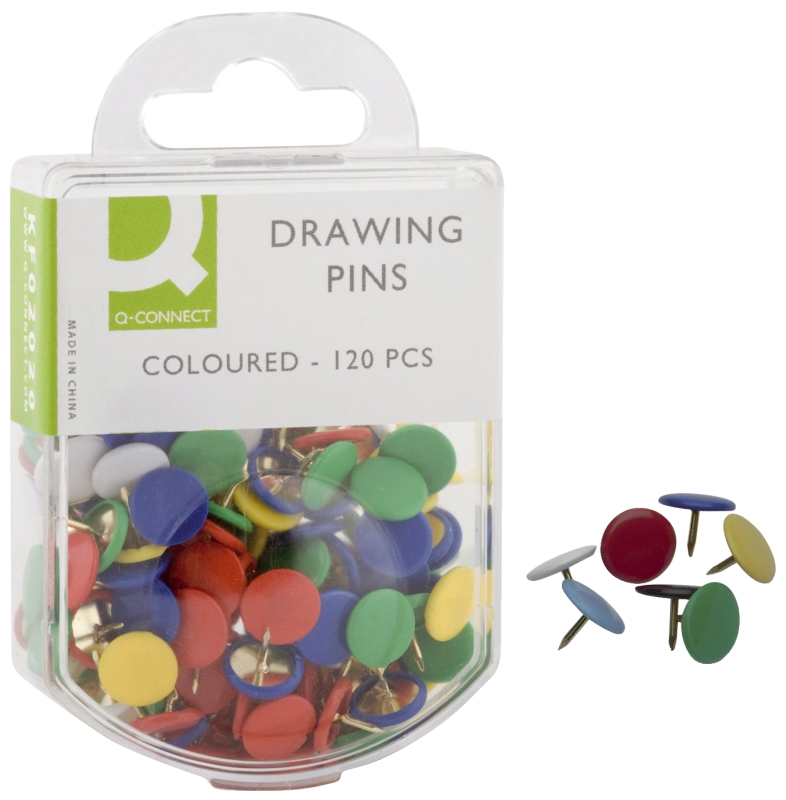 Reissnägel 120 Stück sortiert Q-CONNECT KF02020
