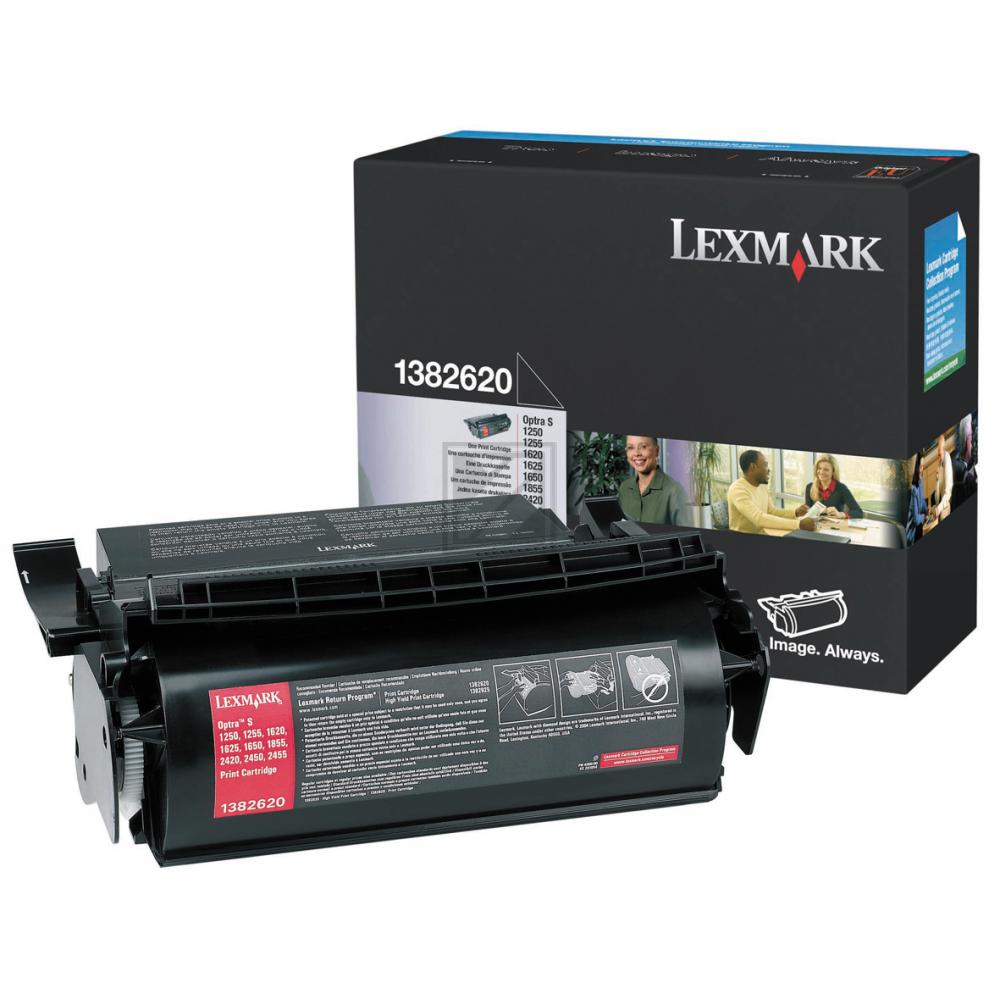 Original Lexmark 1382625 Toner schwarz