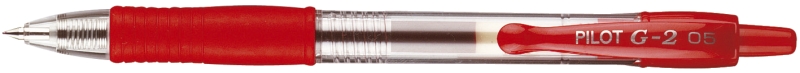 Gelschreiber G-2 05 EF rot PILOT BL-G2-5-R 2615002