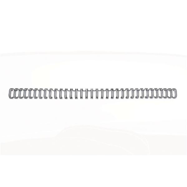 GBC WireBind Drahtbinderücken, schwarz, 14mm (100)